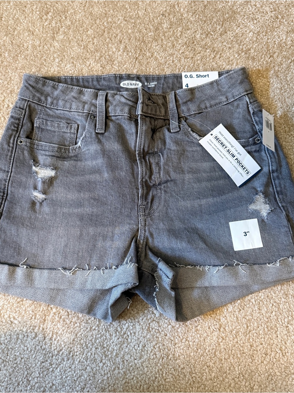 Old Navy Women's O.G. Short gray